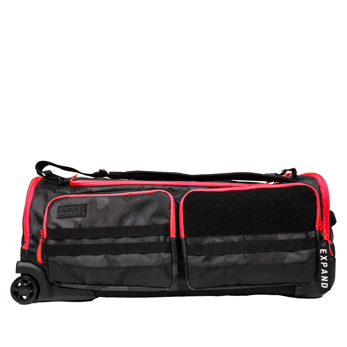 HK Army Expand Roller Gear Bag Shroud (Black/Red) - ssairsoft