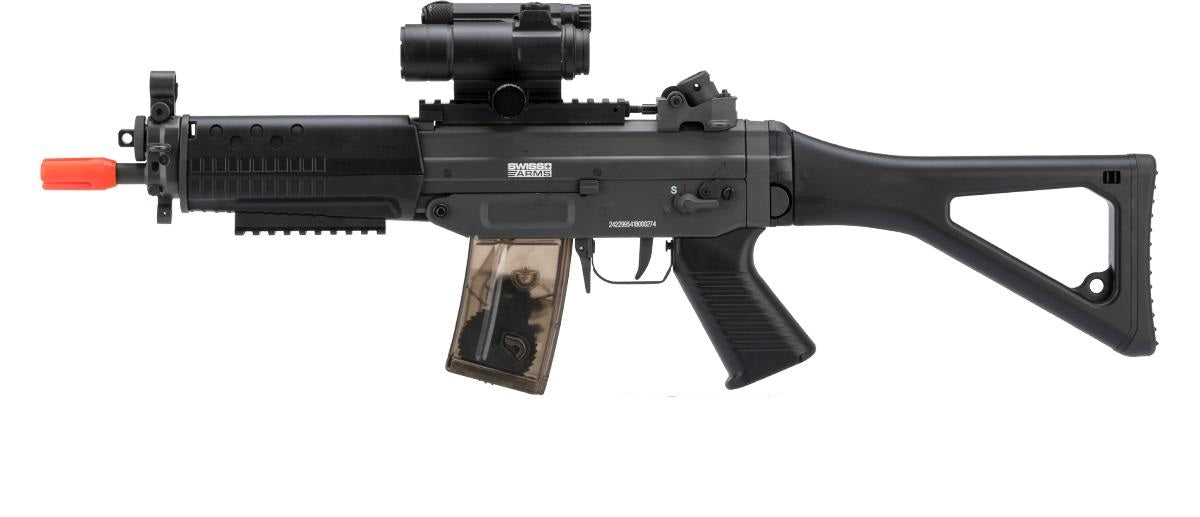 Cybergun / Swiss Arms Licensed SG552 Commando Airsoft AEG Rifle (Model: EBB / Metal Receiver) - ssairsoft.com
