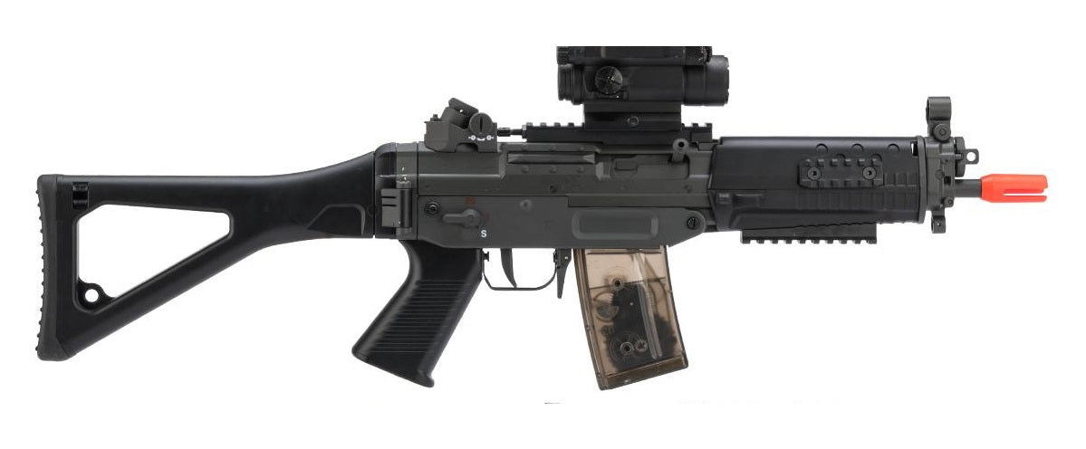 Cybergun / Swiss Arms Licensed SG552 Commando Airsoft AEG Rifle (Model: EBB / Metal Receiver) - ssairsoft.com