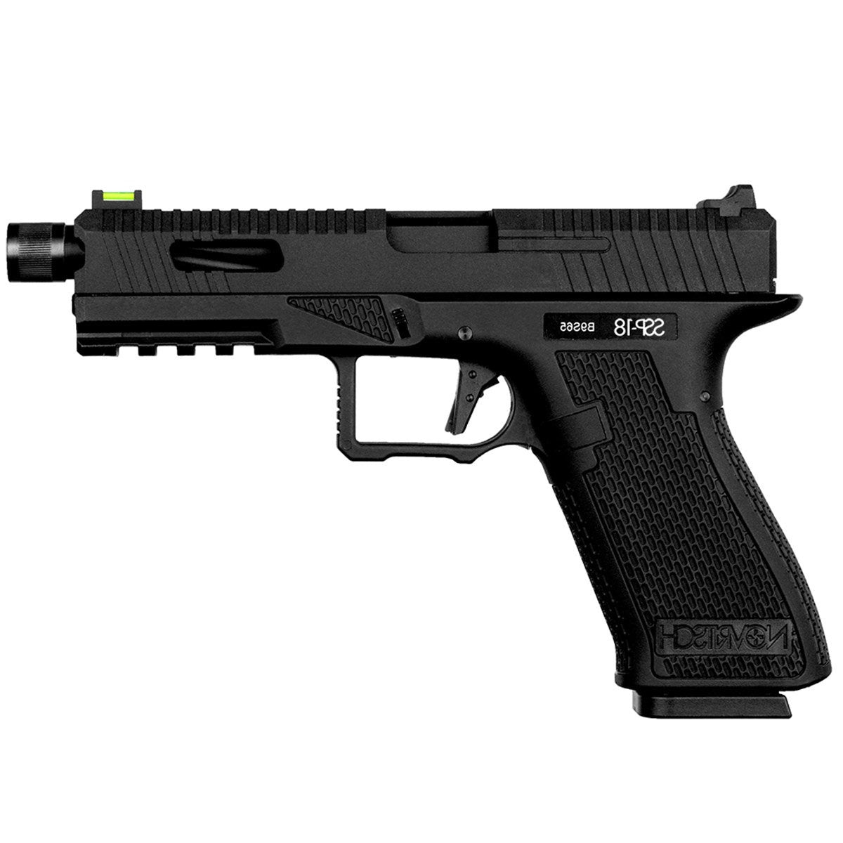 Novritsch SSP18 Gas Blowback Pistol Black (CO2) - ssairsoft.com