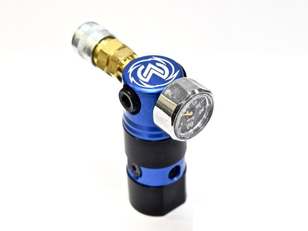 Wolverine Airsoft "Storm" HPA On-Tank Regulator (Regulator Only / Blue) - ssairsoft.com