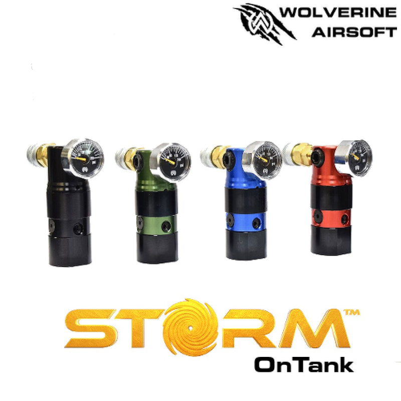 Wolverine Airsoft "Storm" HPA On-Tank Regulator (Regulator Only / Black) - ssairsoft.com