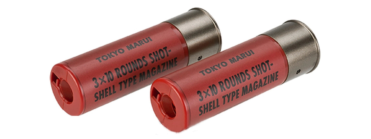 Tokyo Marui 2 pack Red Shotgun shells airsoft shotgun