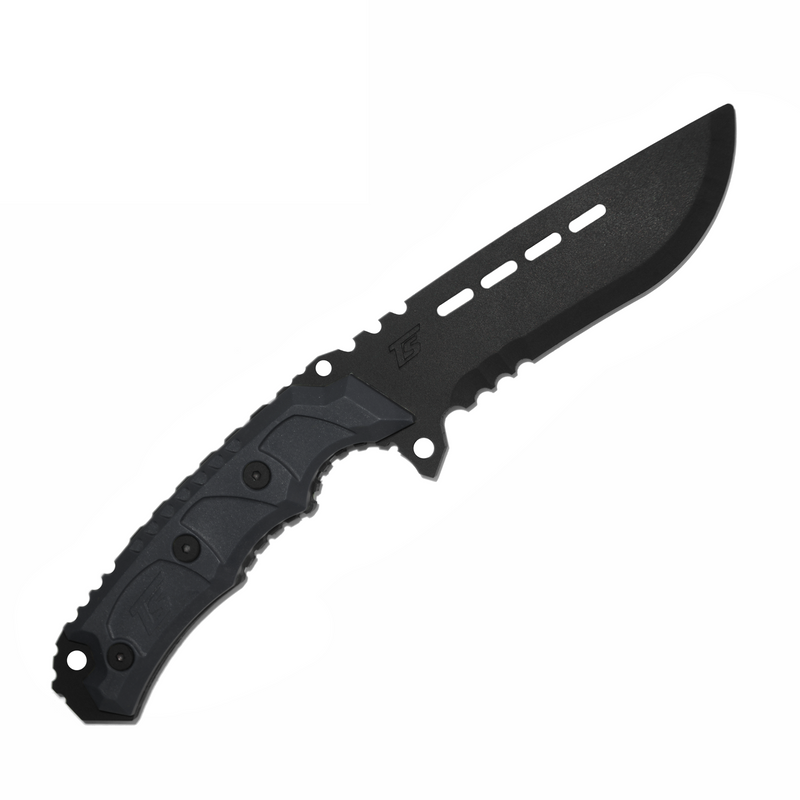 TS Blades GB 03 Training Knife  (Tan, Green, Black) - ssairsoft