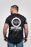 SS Airsoft/ Nine Line T-shirt Black - ssairsoft