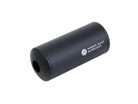 Madbull Airsoft WHISPER (CCW) Barrel Extension in Black - ssairsoft.com
