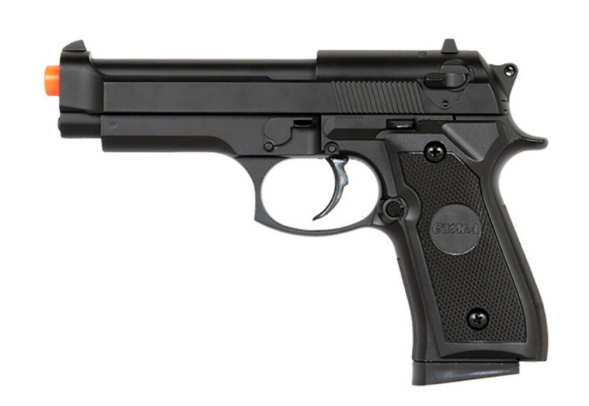 CYMA FULL METAL HEAVYWEIGHT M9 SPRING AIRSOFT PISTOL - FULL SIZE - ssairsoft